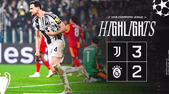 Juventus 3 - 2 Galatasaray | HIGHLIGHTS UEFA Champions League