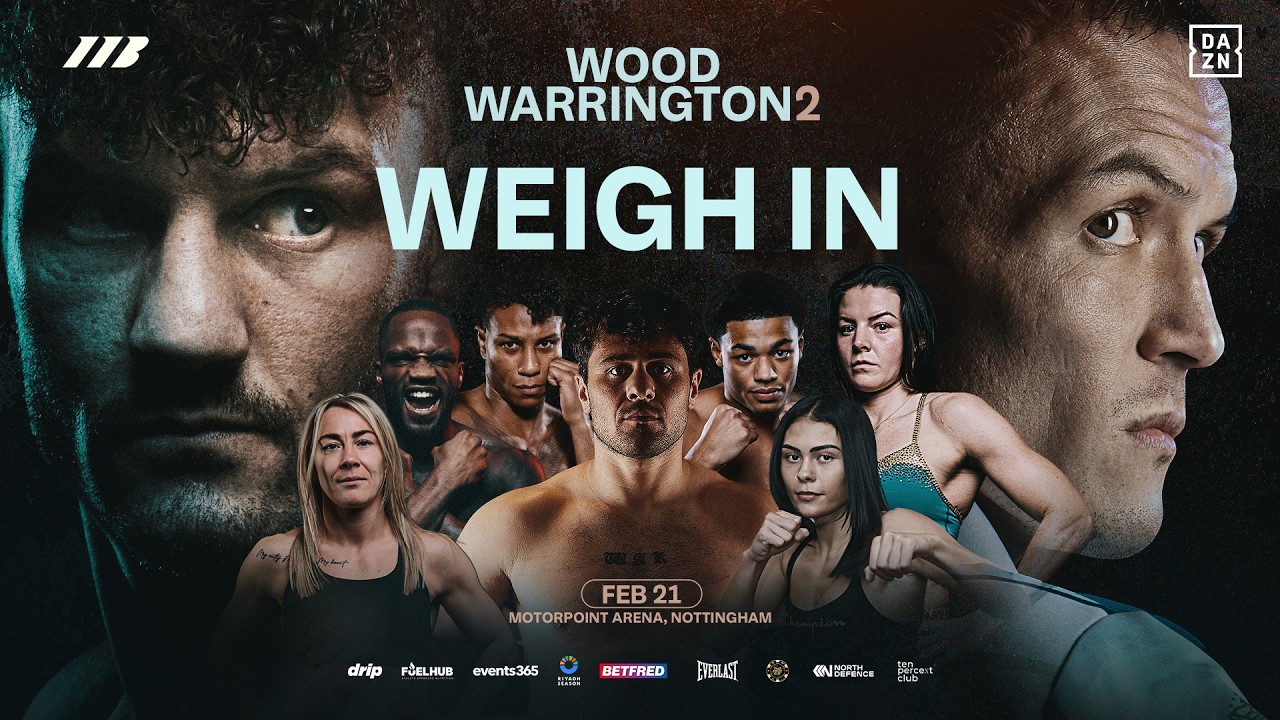 Leigh Wood Vs Josh Warrington 2 | Weigh In *LIVE* | Matchroom Boxing