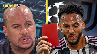 "SORRY FOR HIM!" Gabby Agbonlahor REACTS to SHOCK Red Card for Lloyd Kelly in the Champions League!