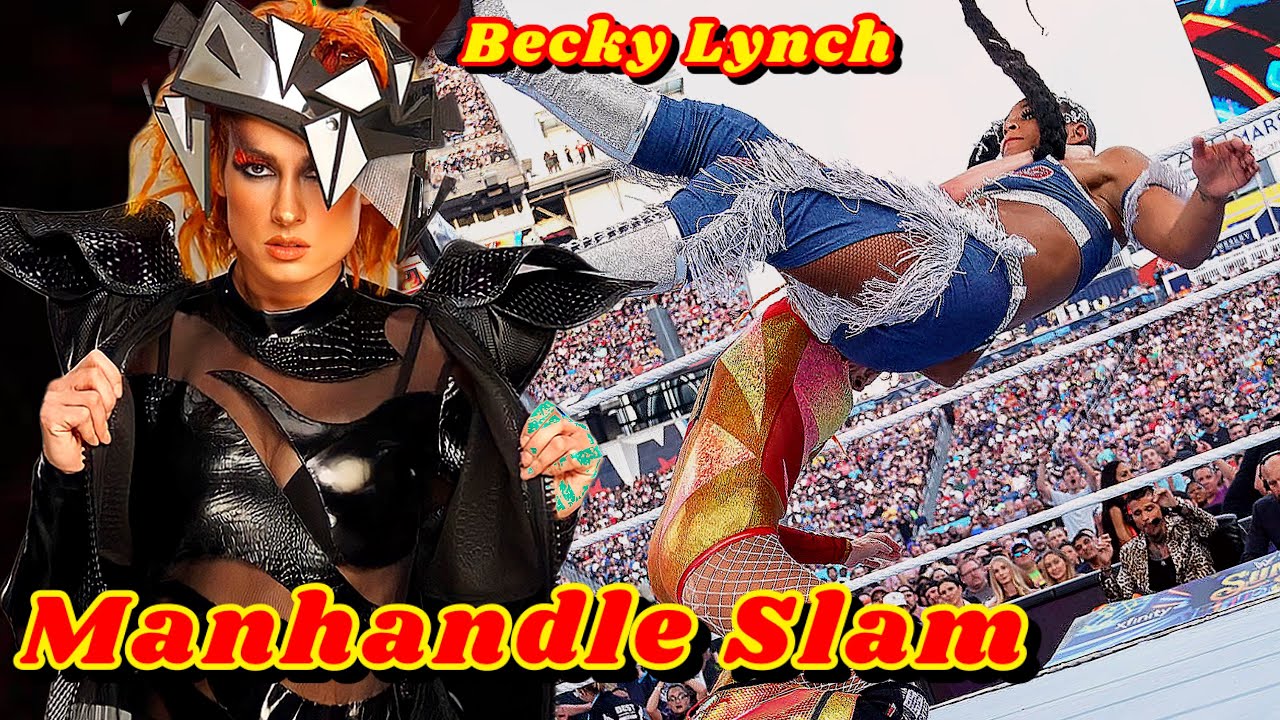 Becky Lynch All Manhandle Slam. | ALexaBanks.