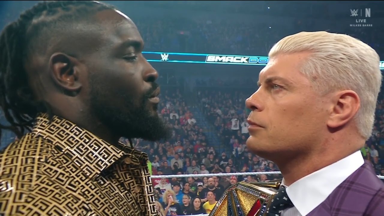 Oba Femi confronts Cody Rhodes - WWE SmackDown | Dec. 12, 2025