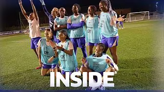 Premier entrainement sur la route du Brésil