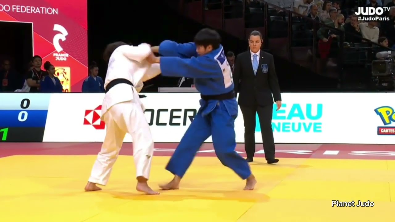 Kisumi OMORI 🇯🇵 🆚️ Yuanli ZHANG 🇨🇳 | 1/16финала /-52кг | Большой Шлем Париж 2026