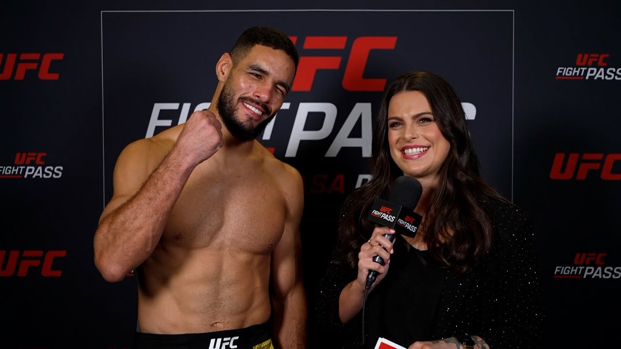 Gabriel Bonfim: "Aquela joelhada foi com vontade" | UFC Vegas 111