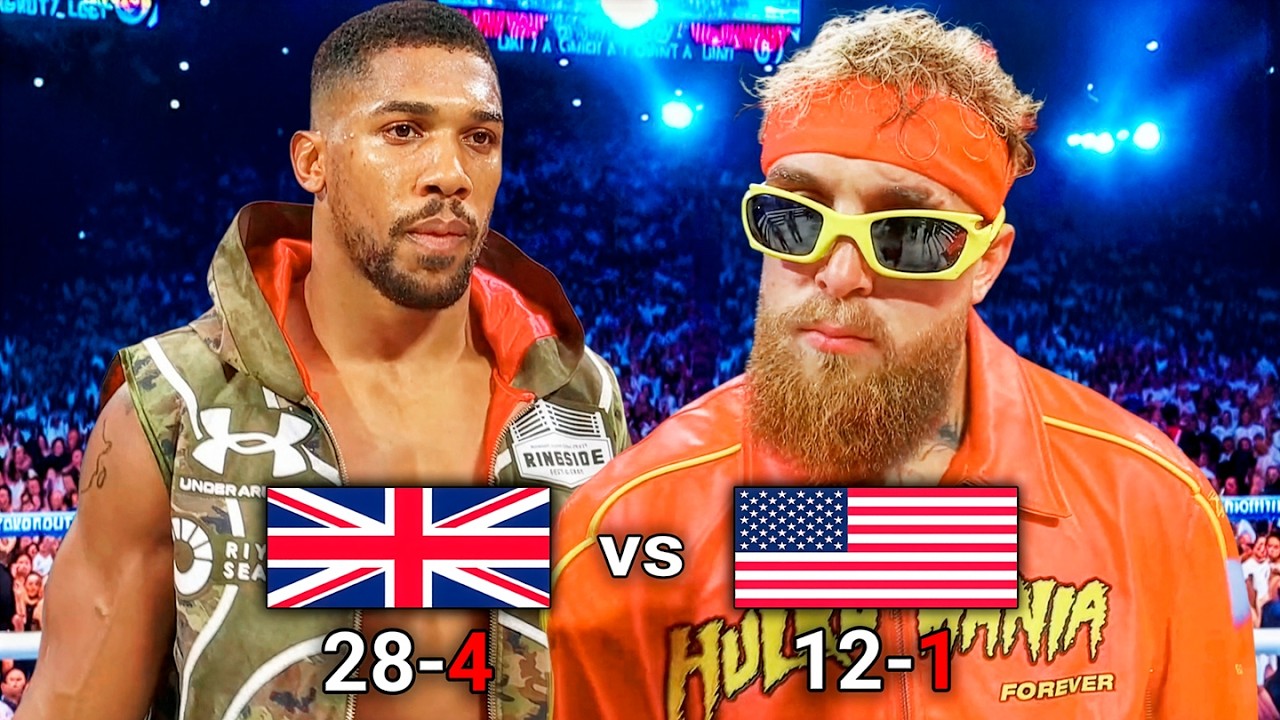Anthony Joshua (England) vs Jake Paul (USA) | KNOCKOUT, Boxing Fight Highlights HD