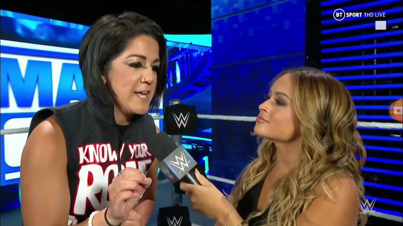 Bayley Backstage Interview