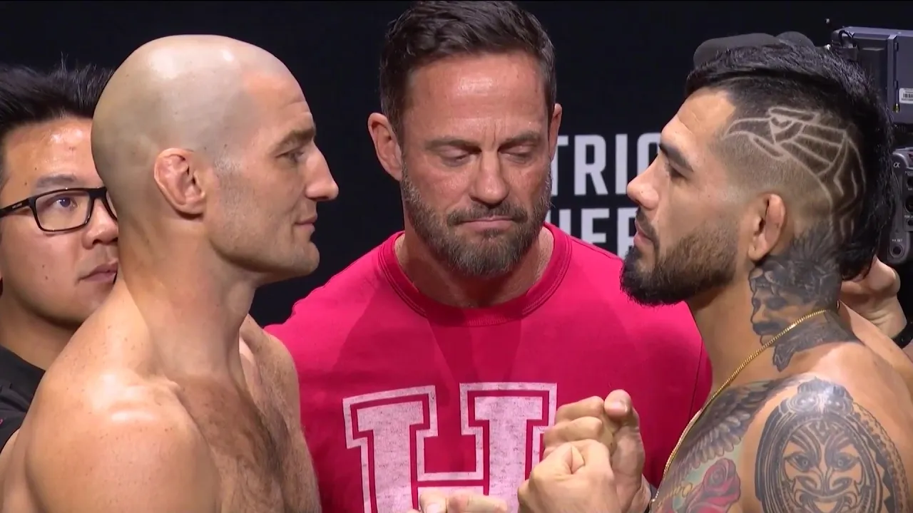 UFC Хьюстон: Битвы взглядов фиинальные слова