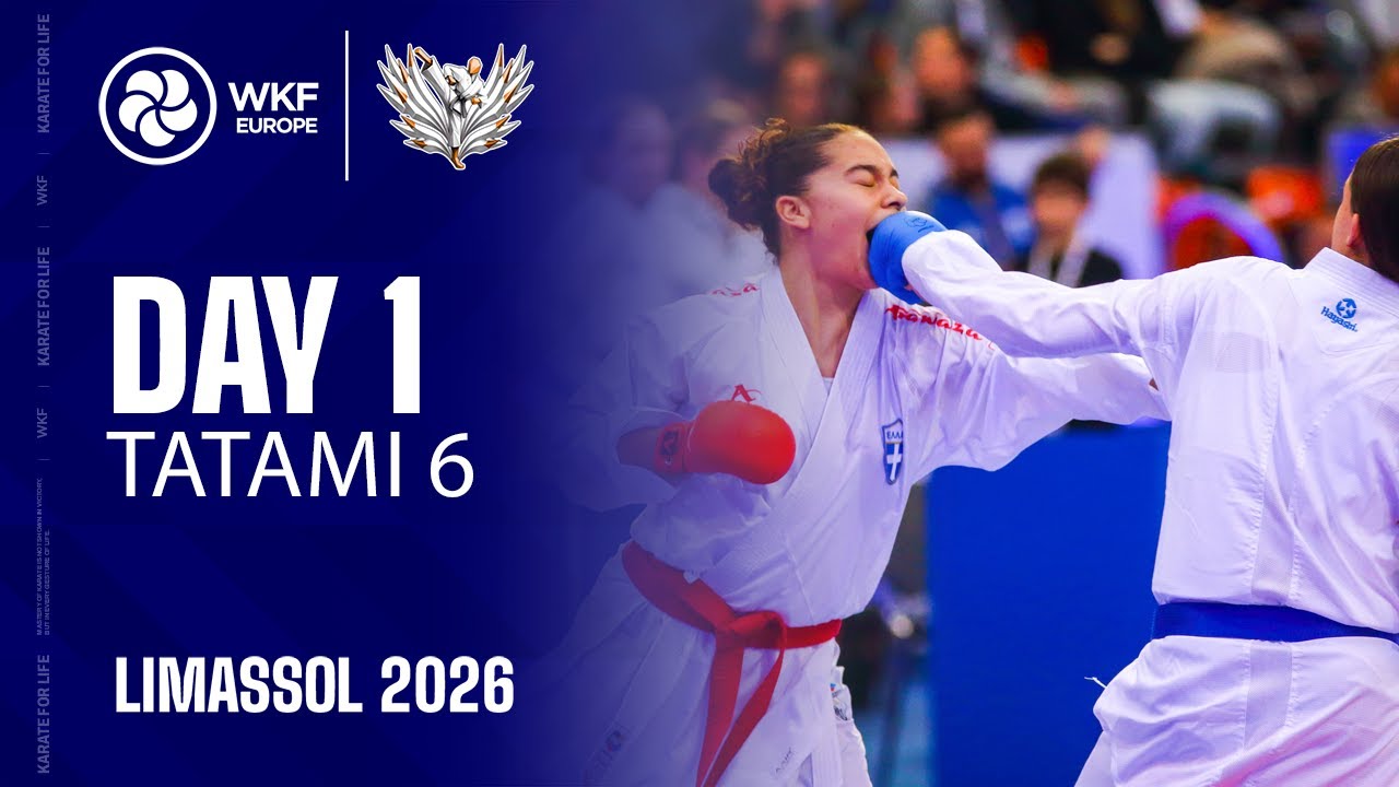 EKF KARATE  | Day 1 - Tatami 6 | EKF Cadet, Junior & U21 Championships