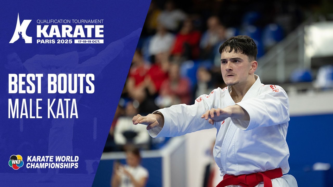 Best KARATE Bouts of Paris Qualification Tournament: MALE KATA | WORLD KARATE FEDERATION