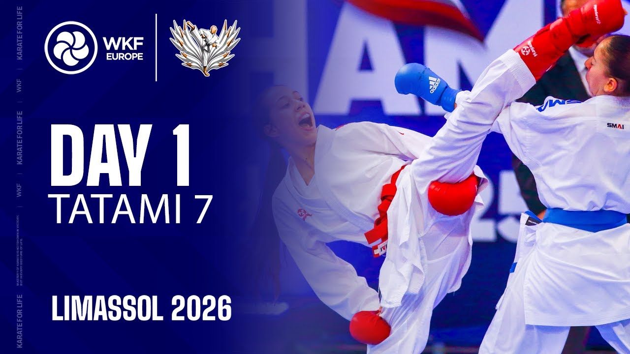 EKF KARATE  | Day 1 - Tatami 7 | EKF Cadet, Junior & U21 Championships