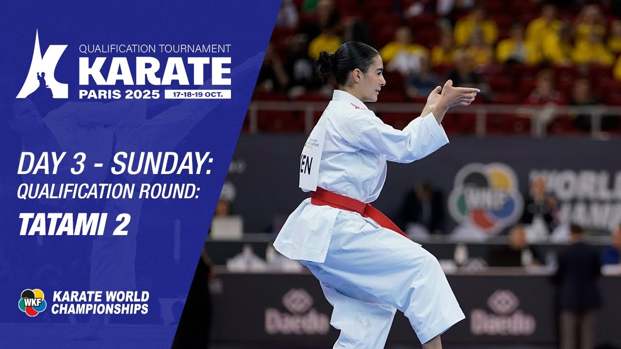 Paris Qualification Tournament - SUNDAY - Qualification Round - Tatami 2 | WORLD KARATE FEDERATION