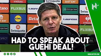 Spoke about Guehi deal? Would have EXPLODED if I didn't | Oliver Glasner