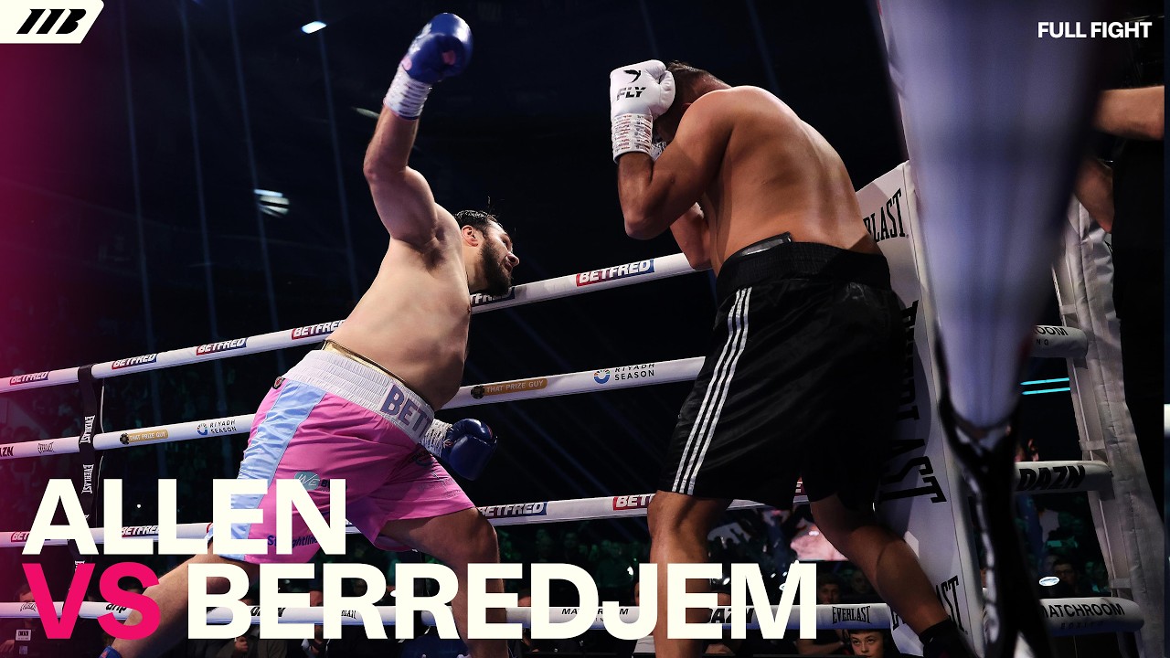 Dave Allen destroys Karim Berredjem in one round! | Matchroom Boxing