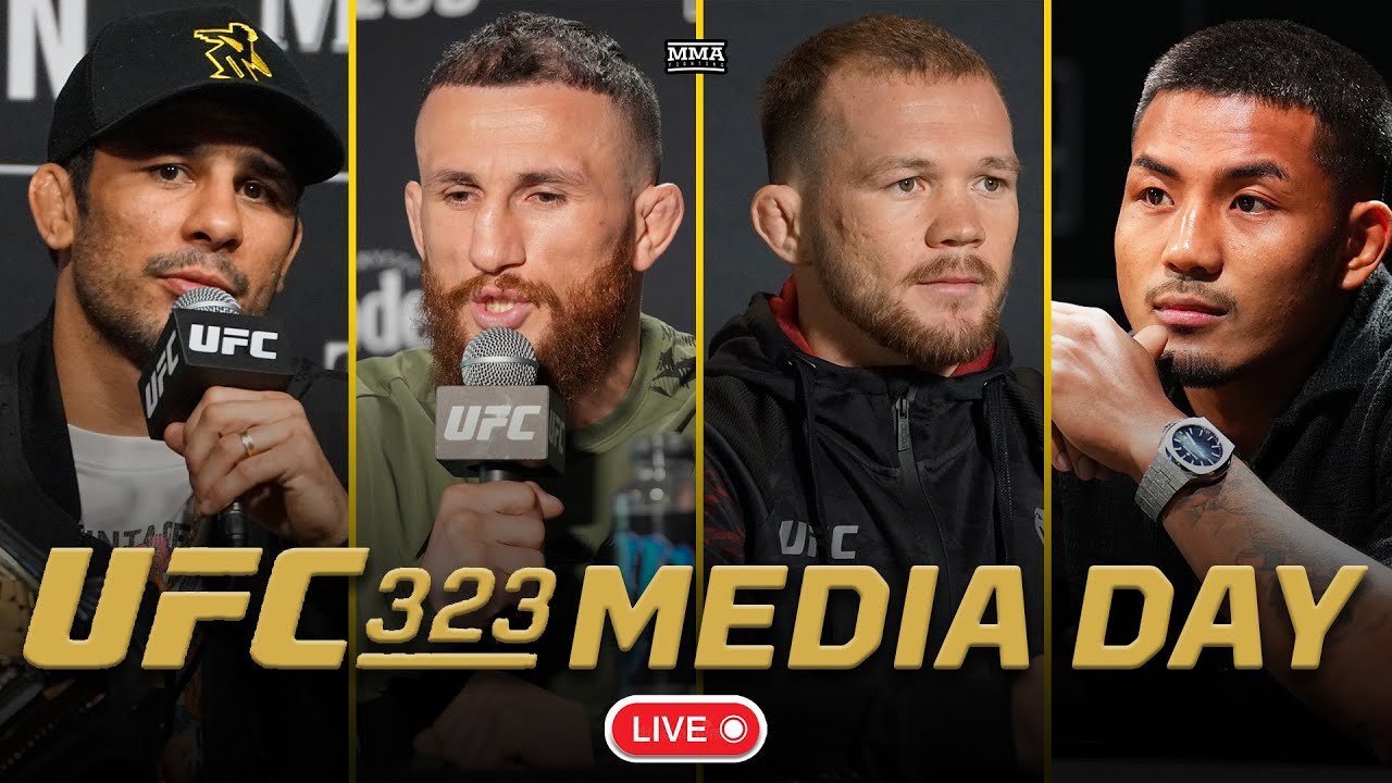 UFC 323: Dvalishvili vs. Yan 2 Media Day LIVE Stream | MMA Fighting