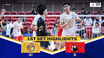 UST vs UE | SET 1 HIGHLIGHTS | UAAP SEASON 88 MEN’S VOLLEYBALL | FEB 28, 2026