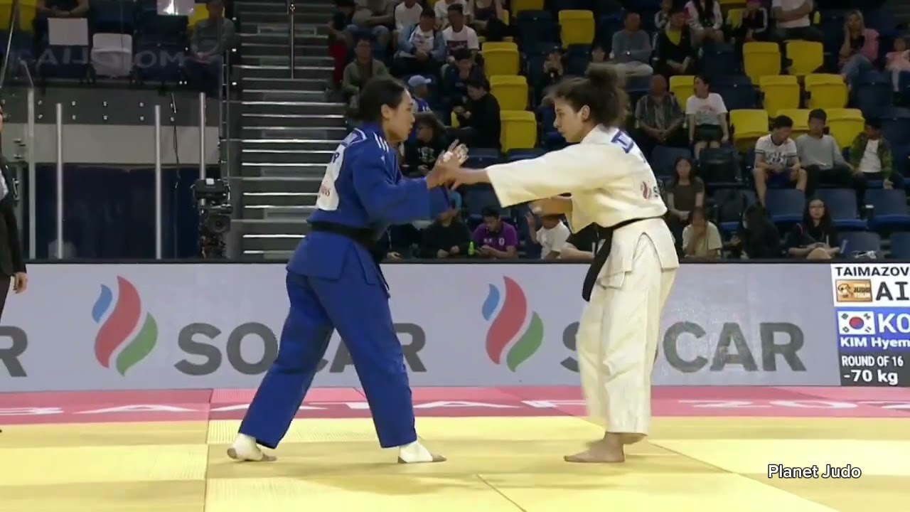 Madina TAIMAZOVA 🇷🇺 🆚️ Hyemi KIM 🇰🇷 | 2 раунд /-70кг | Большой Шлем Улан-Батор 2023 