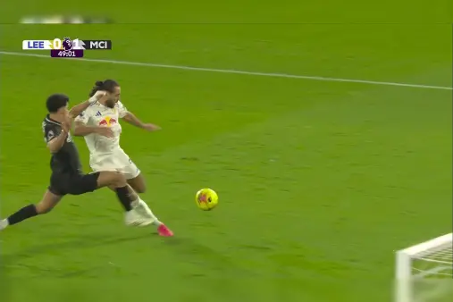 Leeds United VS Manchester City Highlight