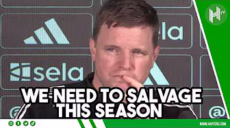 We NEED to SALVAGE this season | Eddie Howe | Newcastle 2-3 Everton