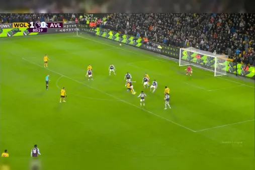 Wolverhampton Wanderers VS Aston Villa Highlight