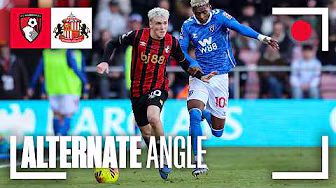 Pitchside angle of intense Sunderland draw | AFC Bournemouth 1-1 Sunderland