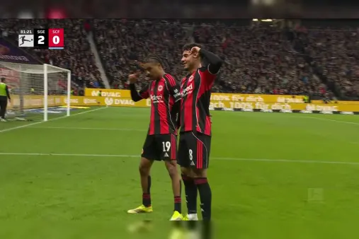 Eintracht Frankfurt VS SC Freiburg Highlight