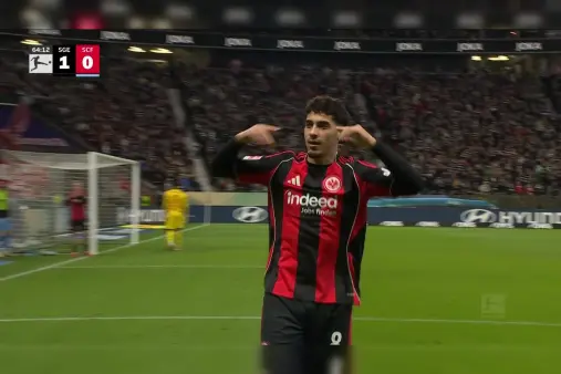 Eintracht Frankfurt VS SC Freiburg Highlight