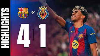 FC BARCELONA 4 vs 1 VILLARREAL CF | LALIGA 2025/26 MD26 🔵🔴