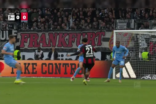 Eintracht Frankfurt VS SC Freiburg Highlight