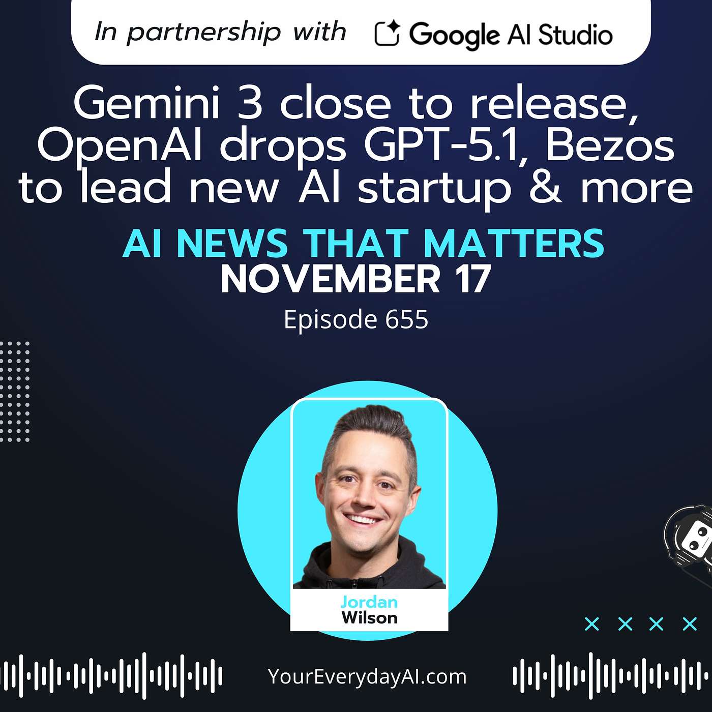 Gemini 3 close to release, OpenAI drops GPT-5.1, Bezos to lead AI startup & more AI News