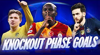 EVERY Champions League Knockout Phase Goal!