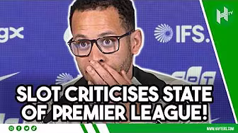 Rosenior REACTS to Slot’s COMMENTS about state of Premier League