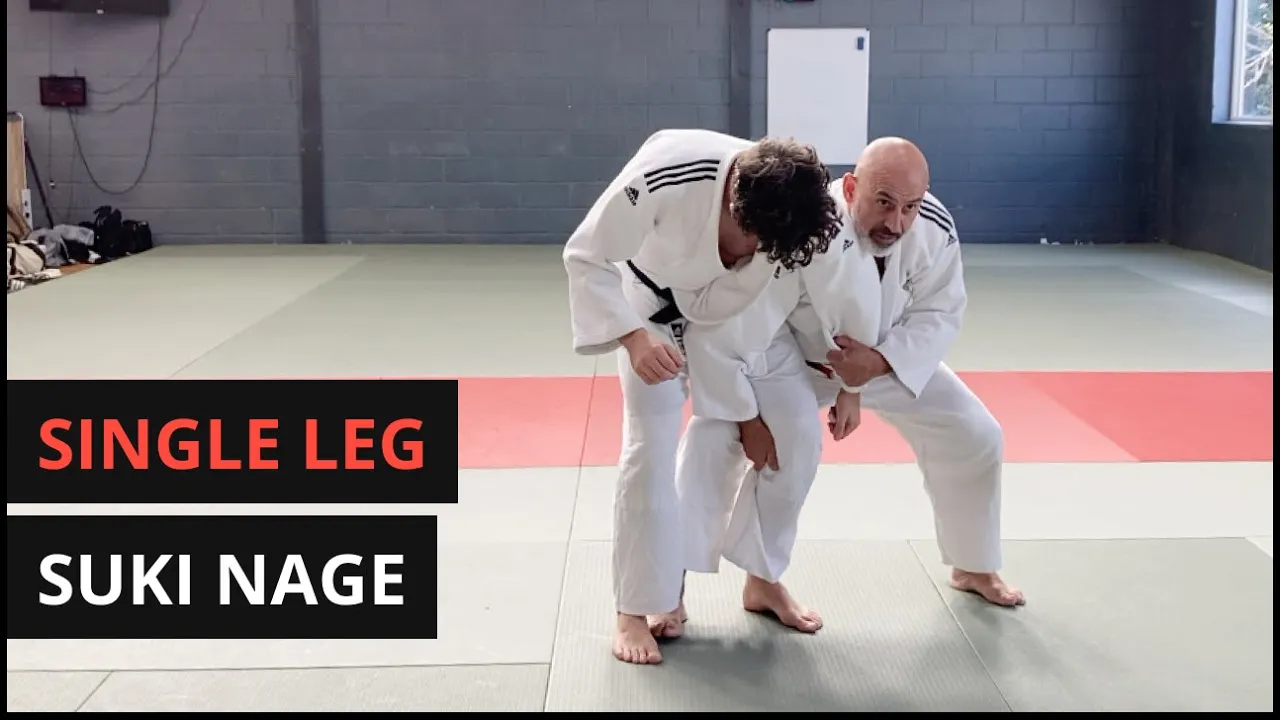 Single Leg Suki Nage for Judo / BJJ (Scooping Throw) | JFAUK Sussex Judo Summer Camp