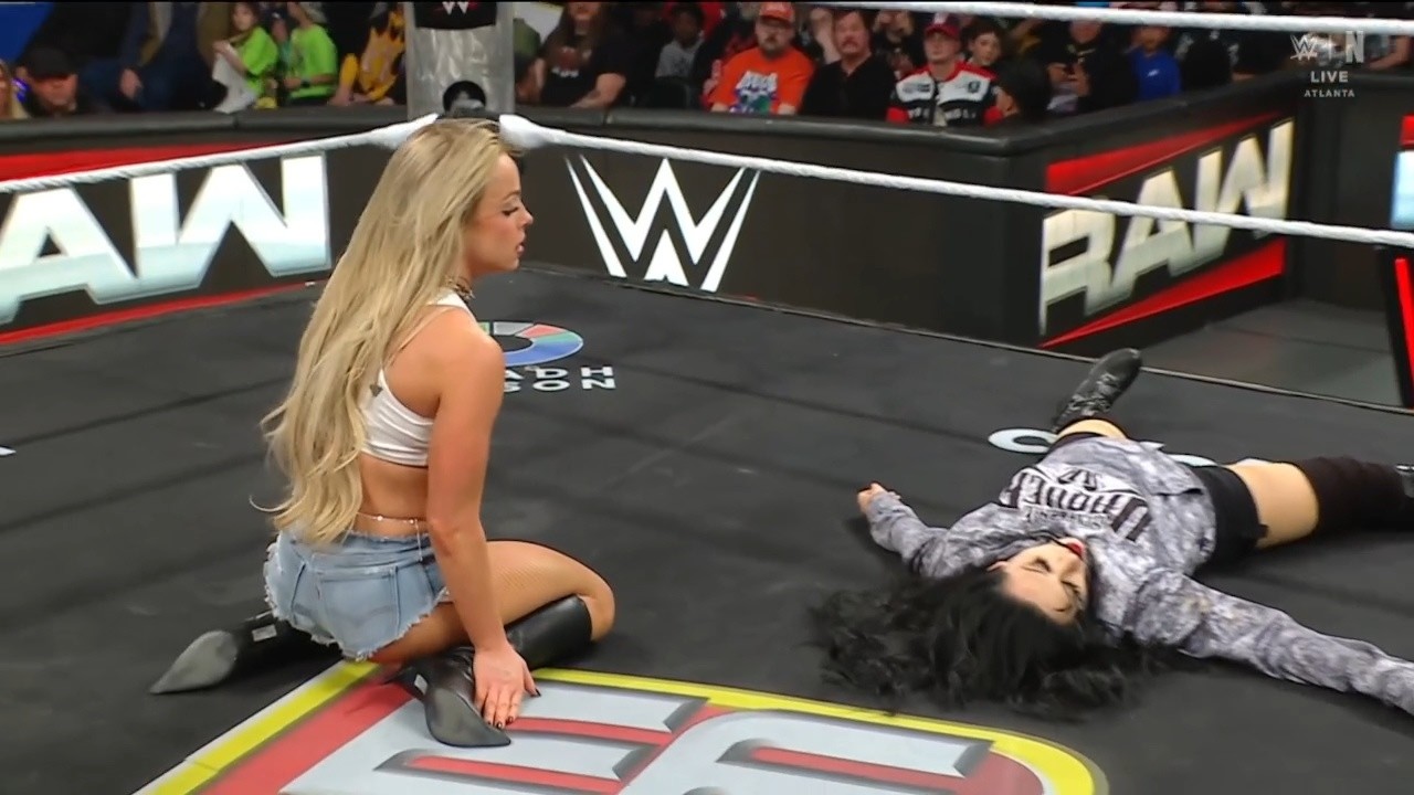 Liv Morgan attacks Stephanie Vaquer - WWE RAW | Feb. 23, 2026