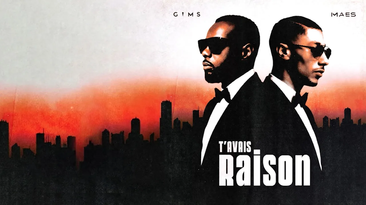 GIMS (ft. @Maesofficiel) - T'AVAIS RAISON (Official Lyrics Video)
