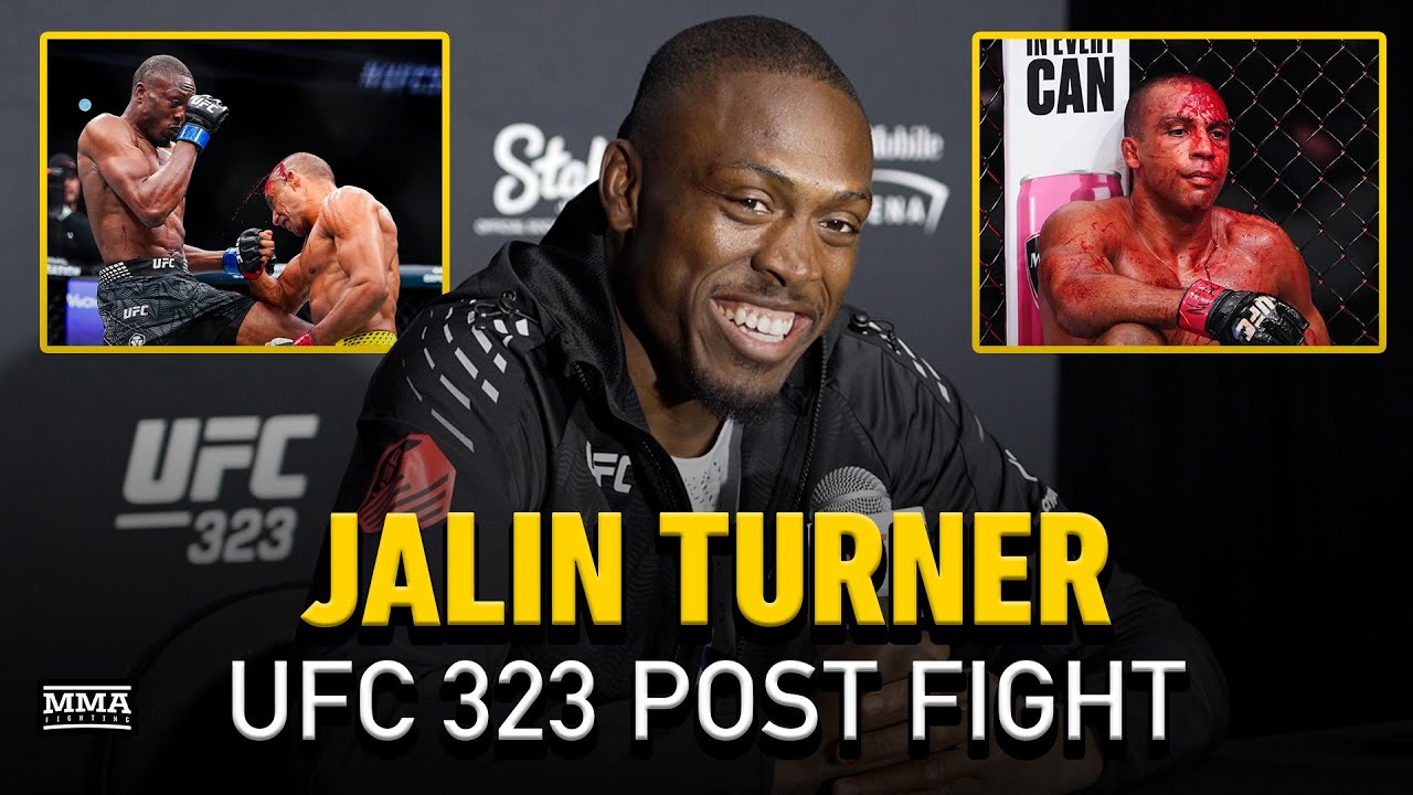 Jalin Turner Reacts To Cutting Open Edson Barboza, Credits New Faith For Rediscovering Love For MMA