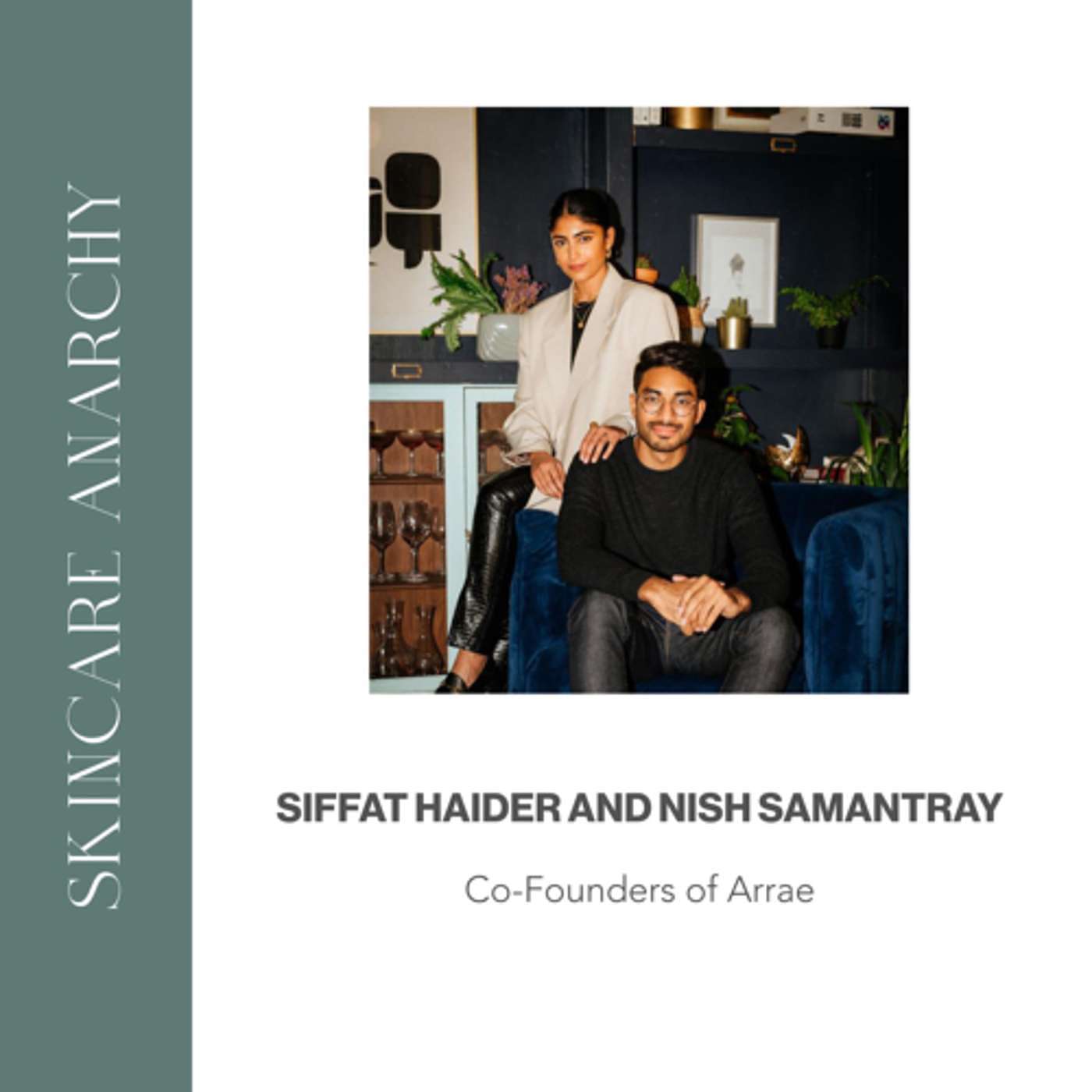 Siffat Haider and Nish Samantray, co-founders of ARRAE