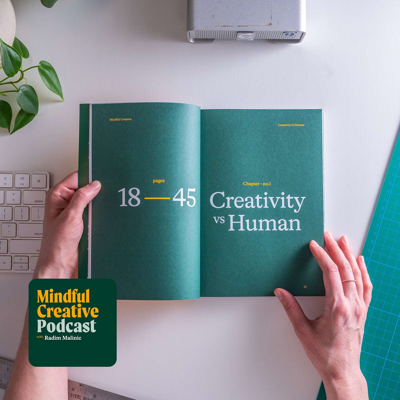 Five minute magic pt.35 - Creativity starts the blank piece of paper / Highway of life and creativity.