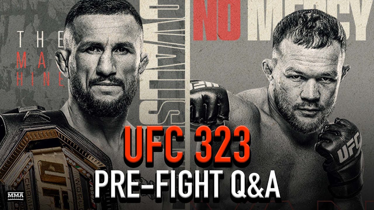 UFC 323: Dvalishvili vs. Yan LIVE People's Pre-Fight Show | MMA Fighting