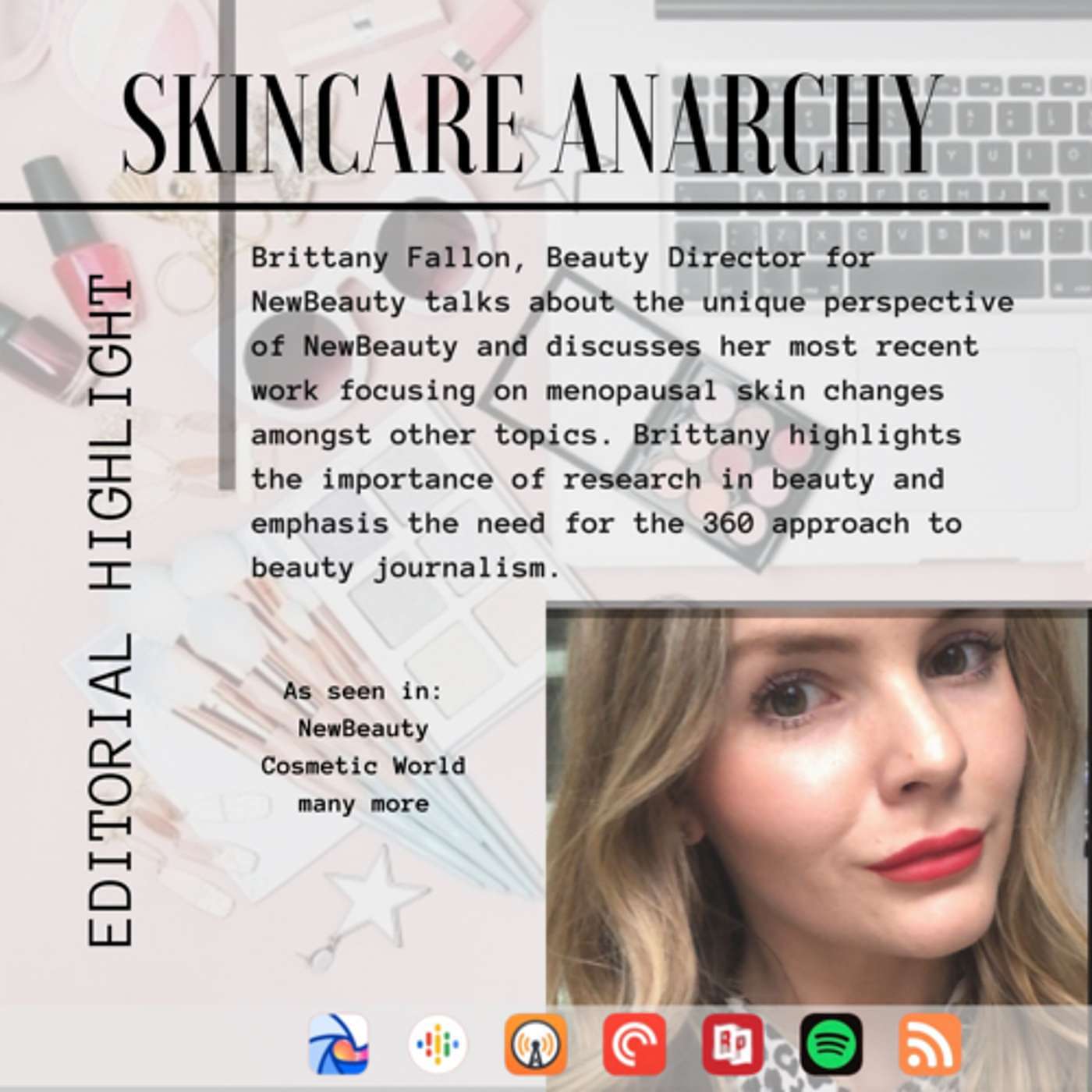 Brittany Fallon, Beauty Director for New Beauty