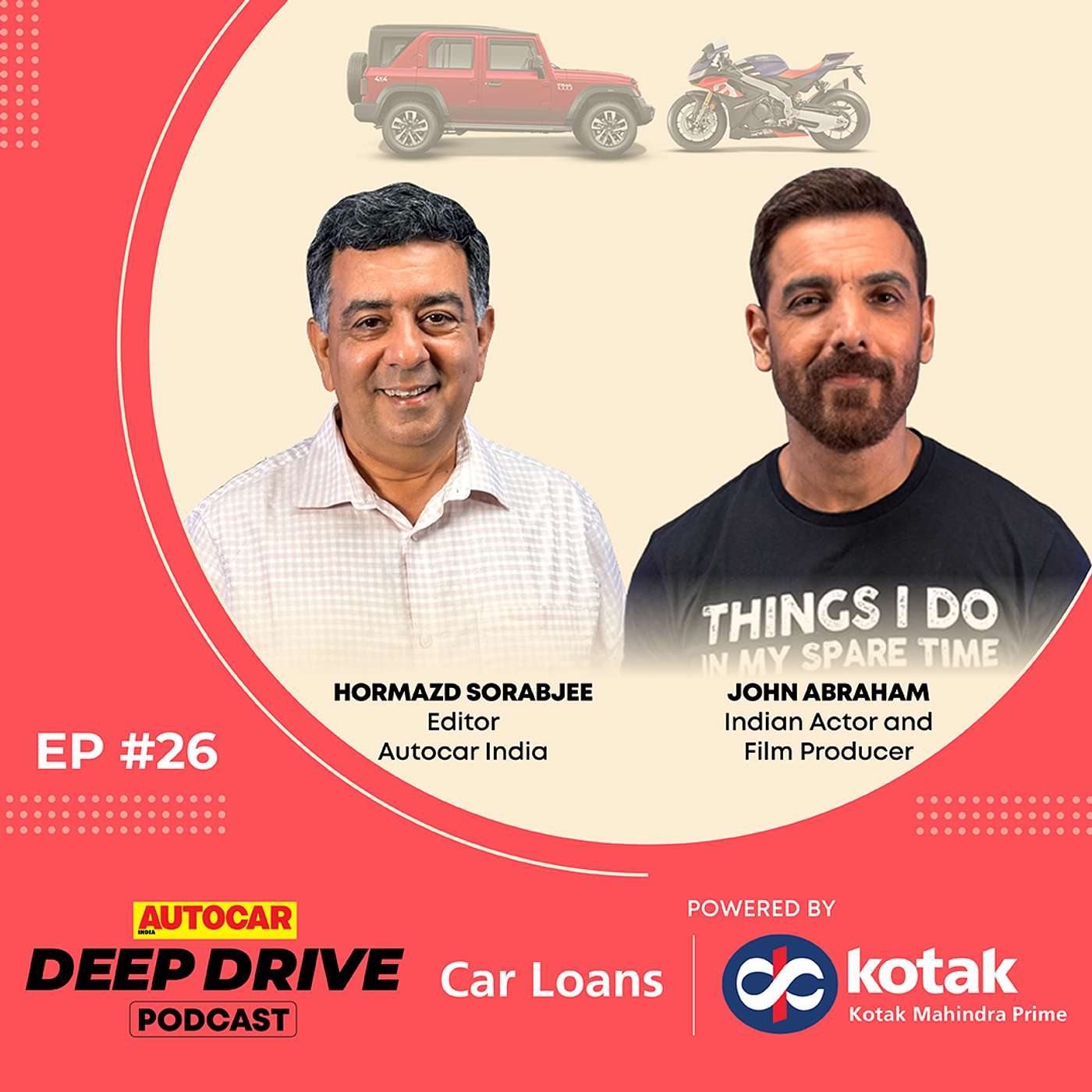 John Abraham talks cars, bikes, movie stunts and more | Deep Drive Podcast | Autocar India