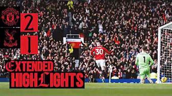 EIGHT Games Unbeaten At Home! 💪 | Man Utd v Crystal Palace | Extended Highlights