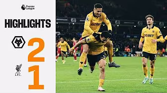 Andre sinks Liverpool in stoppage time! | Wolves 2-1 Liverpool | Highlights