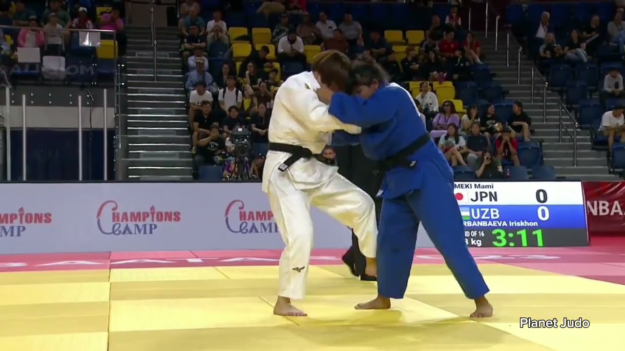 Mami UMEKI 🇯🇵 🆚️ Iriskhon KURBANBAEVA 🇺🇿 | 2 раунд/-78кг | Большой Шлем Улан-Батор 2023 