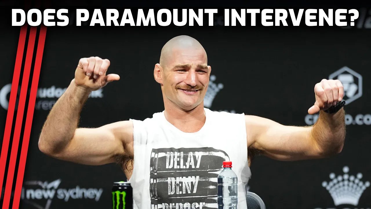 Sean Strickland's Latest Public Freakout Puts Focus on Paramount's Response