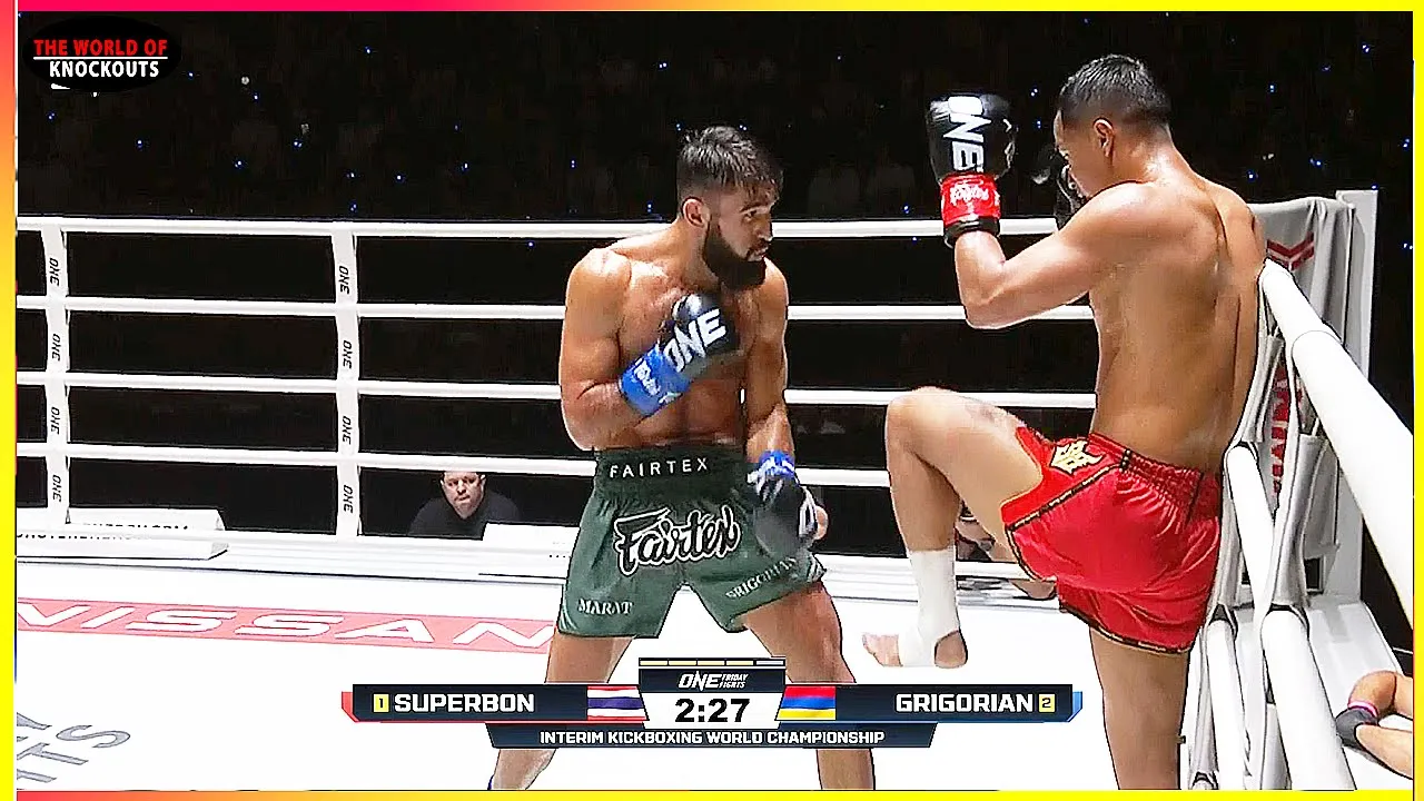 Superbon (Thailand) vs Marat Grigorian (Armenia) - MUAY THAI HD