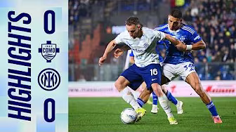 GOALLESS IN THE FIRST LEG ✖️ | COMO 0-0 INTER | COPPA ITALIA HIGHLIGHTS