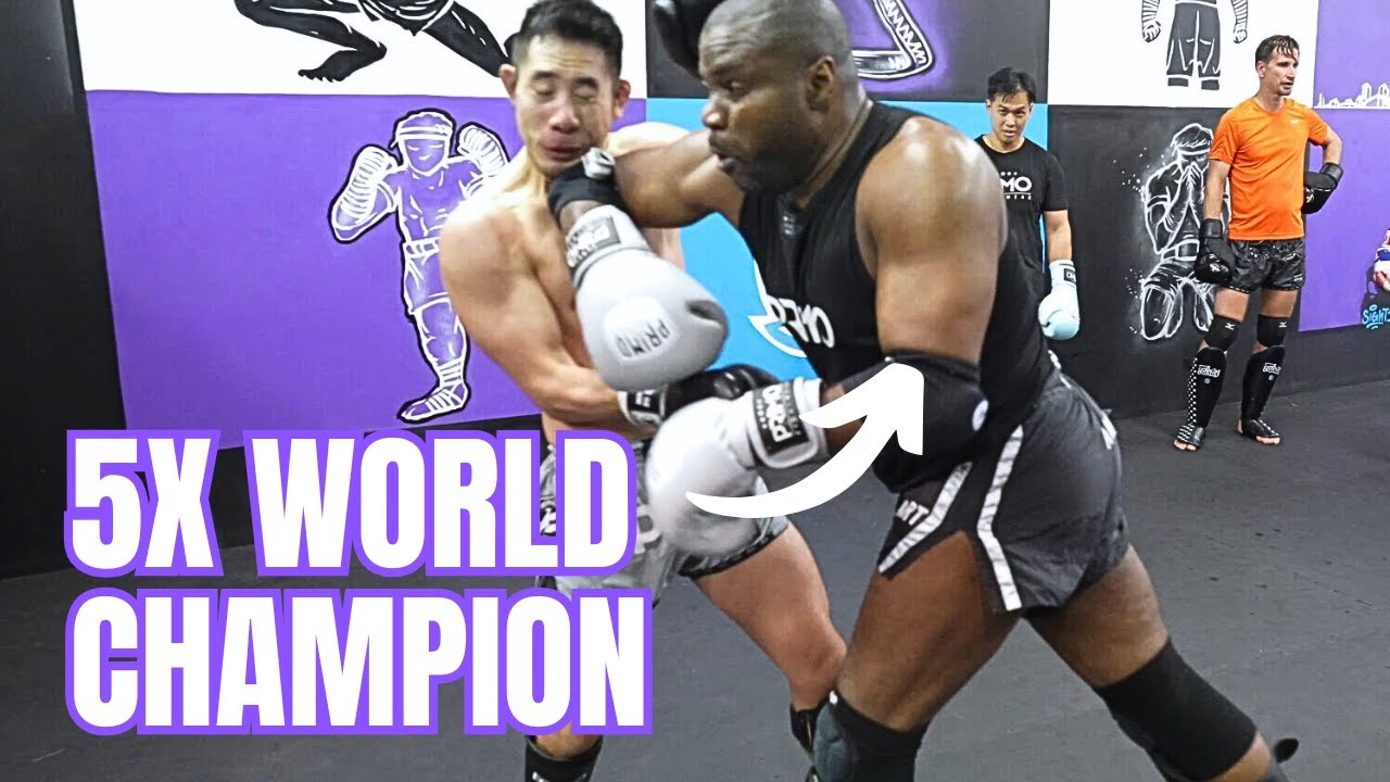 Sparring Muay Thai Hall of Famer / 5x World Champion