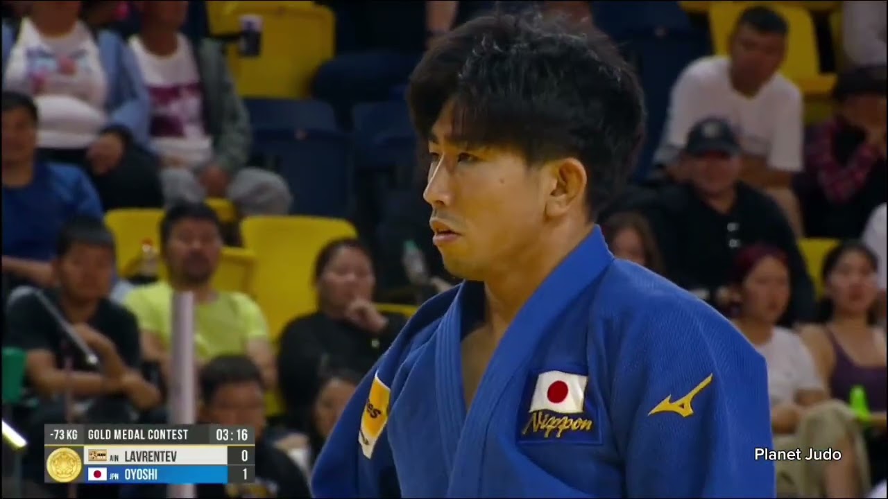 Danil LAVRENTEV 🇷🇺 🆚️ Ken OYOSHI 🇯🇵 | финал/-73кг | Большой Шлем Улан-Батор 2023 