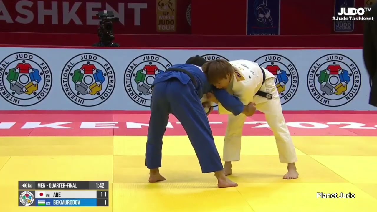 Hifumi ABE 🇯🇵 🆚️ Zamohshari BEKMURODOV 🇺🇿 | четвертьфинал/-66кг | Большой Шлем Ташкент 2026