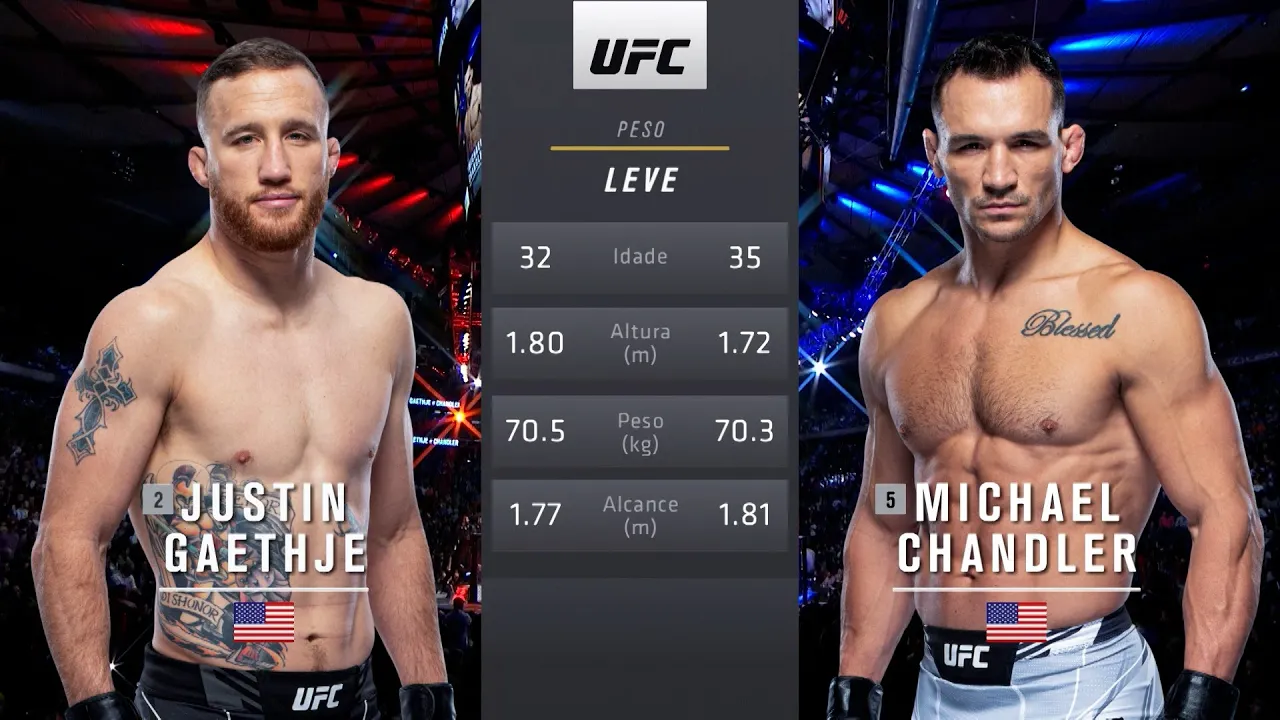 Justin Gaethje x Michael Chandler | LUTA COMPLETA | UFC 324